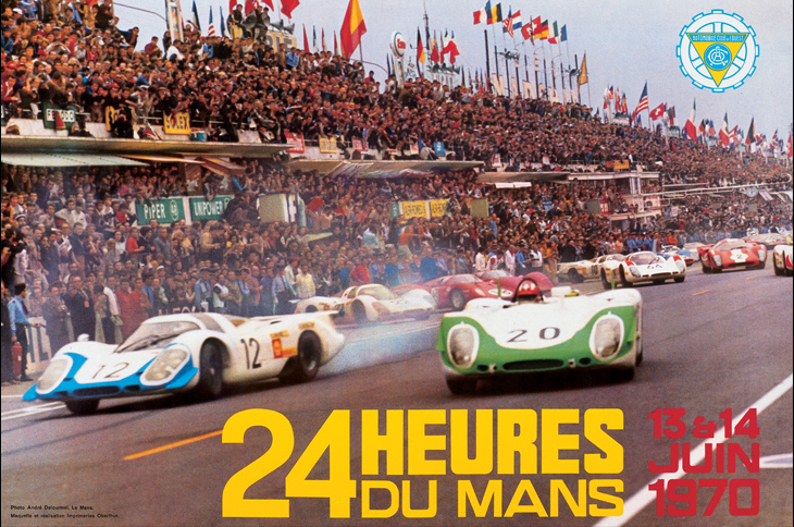 Le Mans 1970 løbsplakat