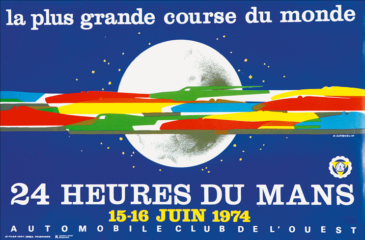 Le Mans 1974 løbsplakat